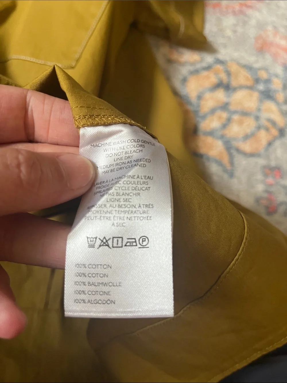 Anthropology Maeve Short-Sleeve A-Line Dress in Olive - Picture 5 of 8